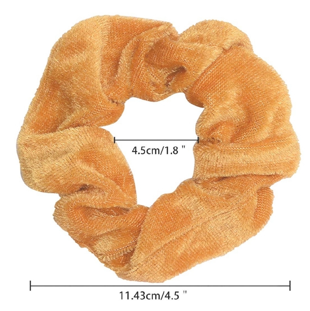 60 VELVET SCRUNCHIES - Picture 3 of 3